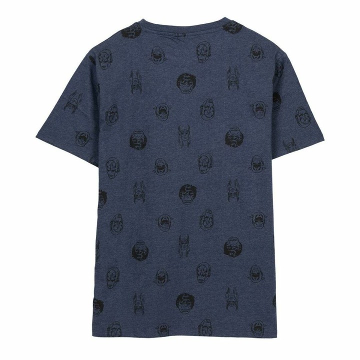 Kortærmet T-shirt til Mænd Marvel Mørkeblå Voksne