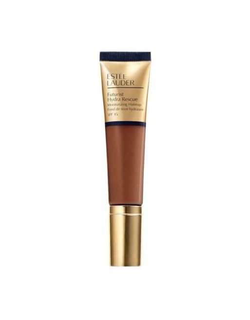 Cremige Make-up Grundierung Estee Lauder Futurist Hydra Rescue Nº 6W1-sandalwood Spf 45 30 ml