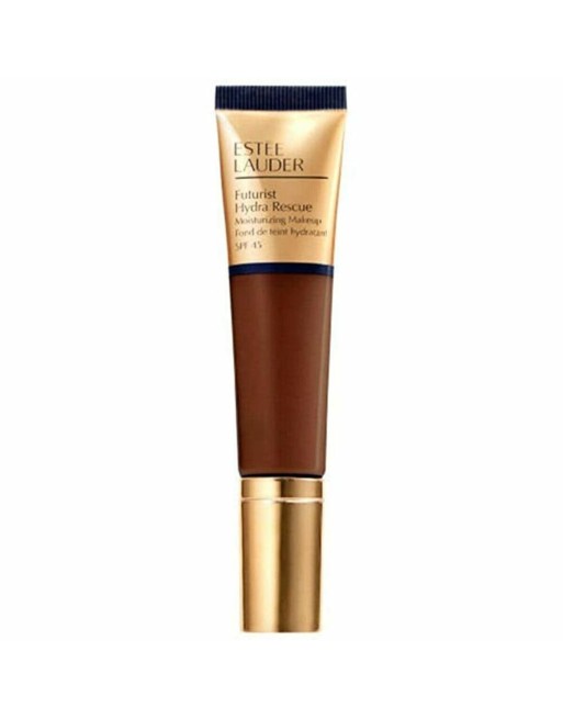 Cremige Make-up Grundierung Estee Lauder Futurist Hydra Rescue 8N2-Rich Expresso Spf 45 30 ml