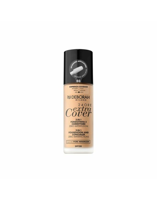 Cremet Make Up Foundation 24 Ore Extra Cover Deborah 8009518334050