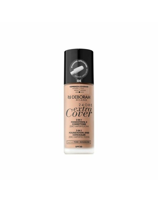 Cremet Make Up Foundation 24 Ore Extra Cover Deborah 8009518334074