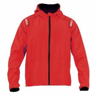 Vindblæser Jakke Sparco S02405RS4XL Rød Størrelse XL