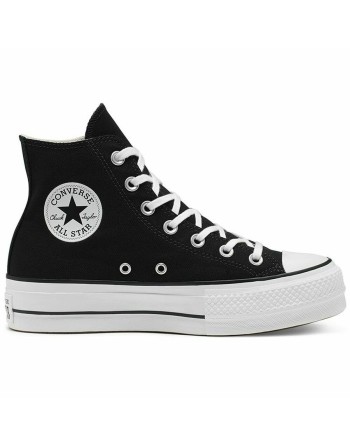 Scarpe da Tennis Casual Donna Converse All Star Platform High Top Nero