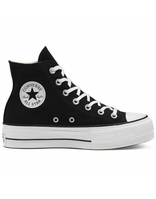 Zapatillas Casual Mujer Converse All Star Platform High Top Negro