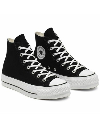 Damen Sneaker Converse All Star Platform High Top Schwarz