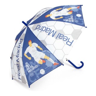 Ombrello automatico Real Madrid C.F. Azzurro Bianco