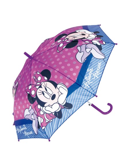 Automatic Umbrella Minnie Mouse Lucky Pink (Ø 84 cm)