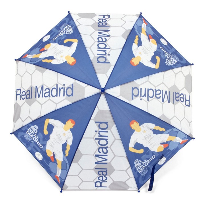 Automatisk paraply Real Madrid C.F. Blå Hvid