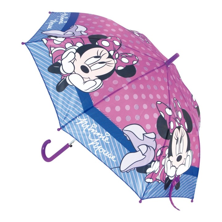 Automatisk paraply Minnie Mouse Lucky Pink (Ø 84 cm)