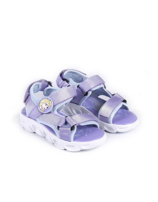 Sandalias Infantiles Frozen Lila