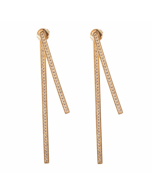 Ladies' Earrings Sif Jakobs SJ-E1036-CZ-RG 6 cm