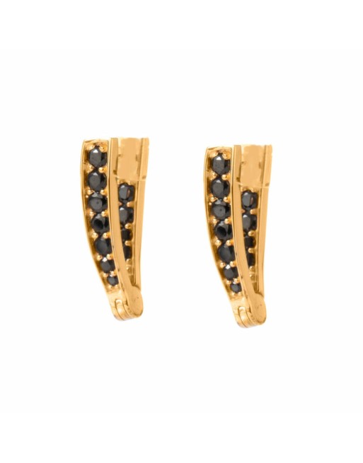 Boucles d´oreilles Femme Sif Jakobs E1024-BK-RG 2 cm