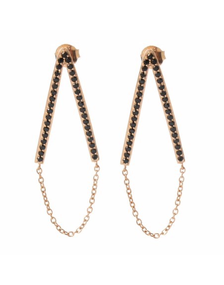 Ladies' Earrings Sif Jakobs SJ-E1009-BK(RG) 3 cm