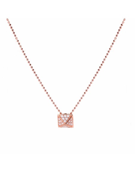 Ladies' Necklace Sif Jakobs P1851-CZ-RG 23 cm