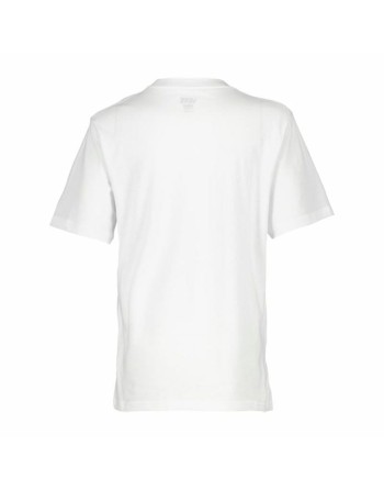 Kortærmet T-shirt til Børn Vans Flowers Hvid