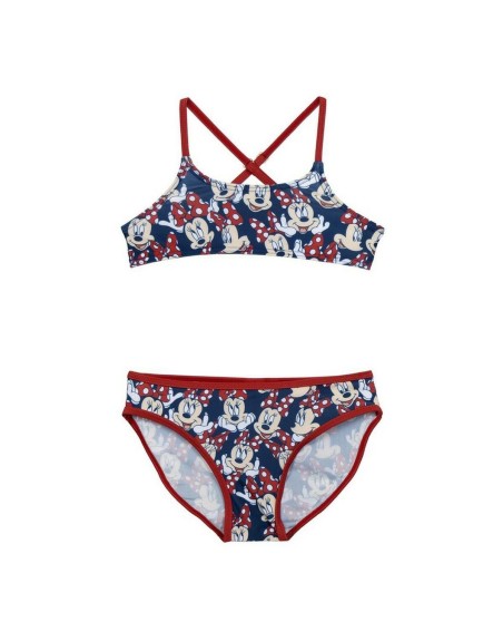 Bas de Bikini Pour Filles Minnie Mouse Rouge