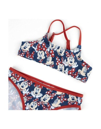 Bas de Bikini Pour Filles Minnie Mouse Rouge