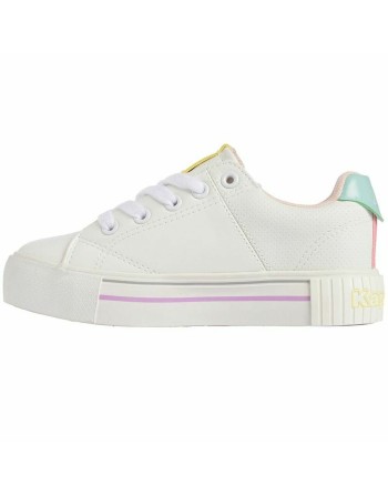 Sports Shoes for Kids Kappa Lifestyle Tudy White