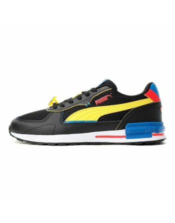 Kinder Sportschuhe Puma Graviton SMILEYWORLD Jr Schwarz