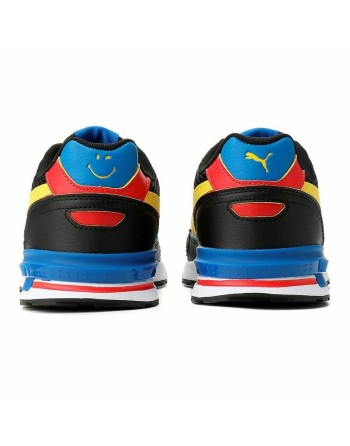 Sportssko til børn Puma Graviton SMILEYWORLD Jr Sort