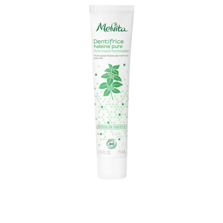 Pasta de Dientes Melvita Menta (75 ml)