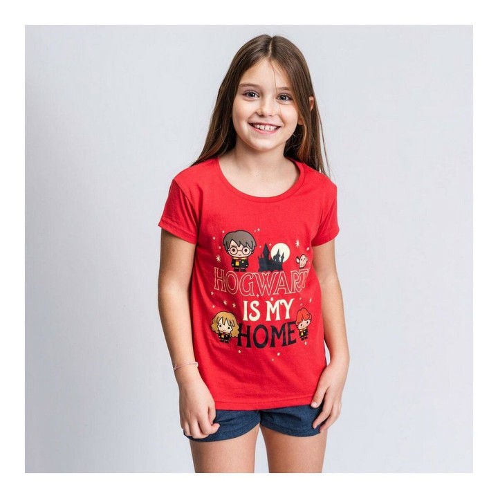 Pijama Infantil Harry Potter Rojo