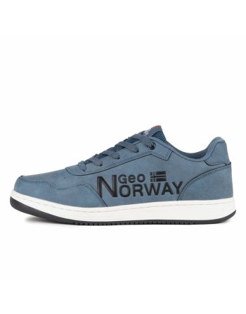 Zapatillas Casual Hombre Geographical Norway Azul Acero