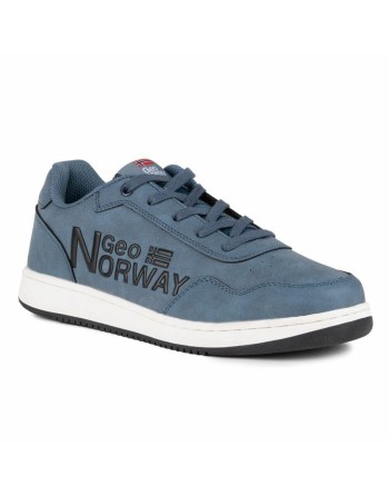 Zapatillas Casual Hombre Geographical Norway Azul Acero