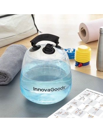 Kettlebell à Eau pour l’Entraînement Physique avec Guide d’Exercice Fibell InnovaGoods