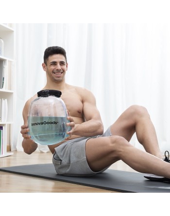 Kettlebell à Eau pour l’Entraînement Physique avec Guide d’Exercice Fibell InnovaGoods