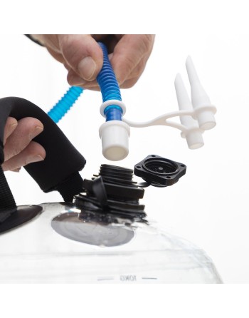 Vandfyldt Kettle Bell til Fitness Træning med Motion Guide Fibell InnovaGoods