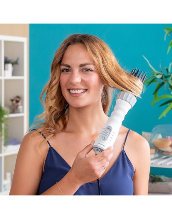 Spazzola Asciugacapelli, Modellante e Arricciacapelli 3 in 1 Dryple InnovaGoods 550 W