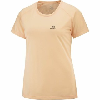 Maglia a Maniche Corte Donna Salomon Cross Rebel Giallo