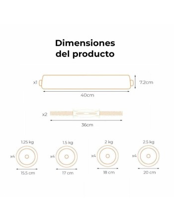Dumbbells Xiaomi ORMANC30V2 30 kg 30 Kg