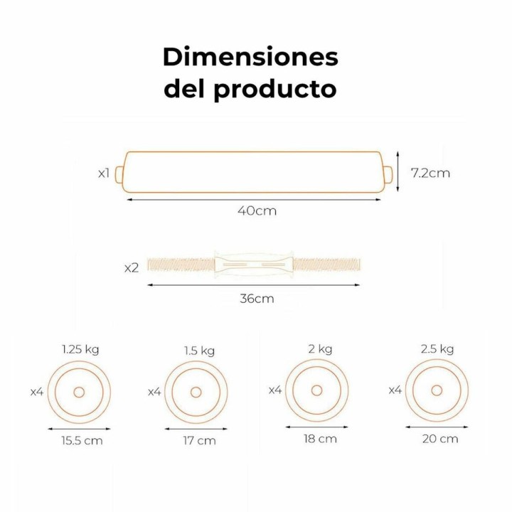 Bumbbells Xiaomi ORMANC30V2 30 kg 30 Kg