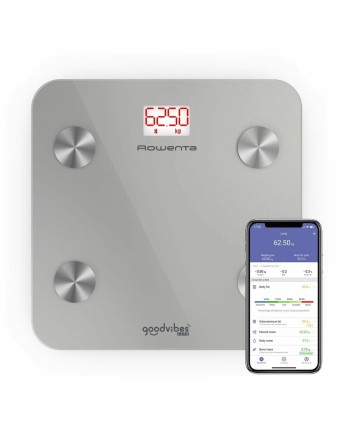 Intelligent vægt Rowenta BR9600 Rød Sølvfarvet Metal 160 kg (1 enheder)