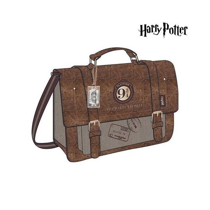 Skuldertaske Harry Potter Brun