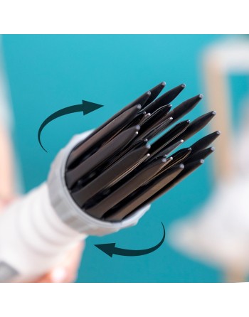 Spazzola Asciugacapelli, Modellante e Arricciacapelli 3 in 1 Dryple InnovaGoods 550 W