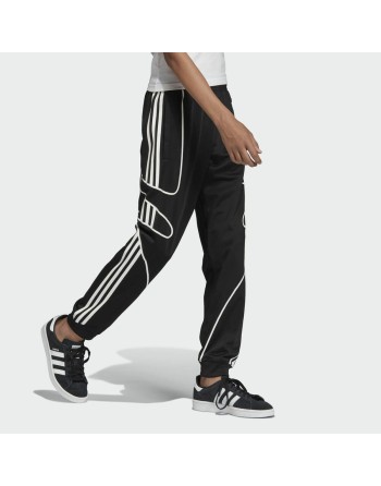 Træningsdragt til børn underdele FLAMESTRK Adidas DW3861 Sort 8 år