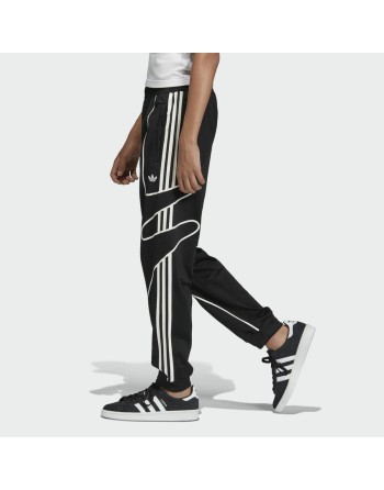 Træningsdragt til børn underdele FLAMESTRK Adidas DW3861 Sort 8 år