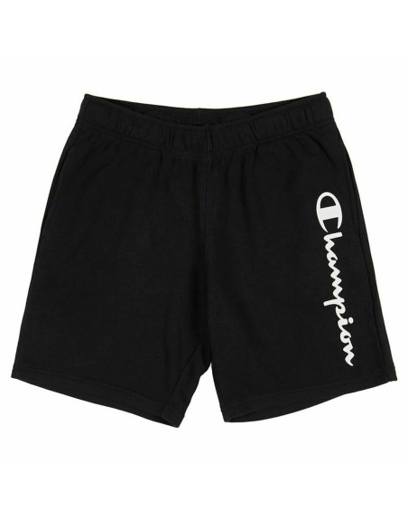 Pantalones Cortos Deportivos para Hombre Champion Negro