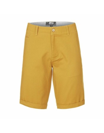Pantalones Cortos Deportivos para Hombre Picture Wise Ocre