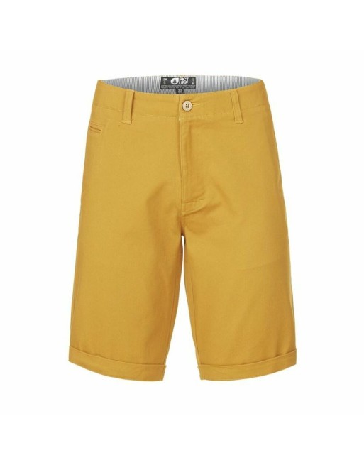 Pantalones Cortos Deportivos para Hombre Picture Wise Ocre