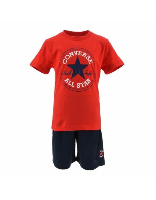 Ensemble de Sport pour Enfants Converse Chuck Taylor Patch Rouge