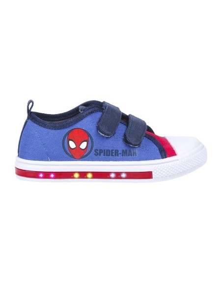 Chaussures casual enfant Spider-Man Lumières Bleu