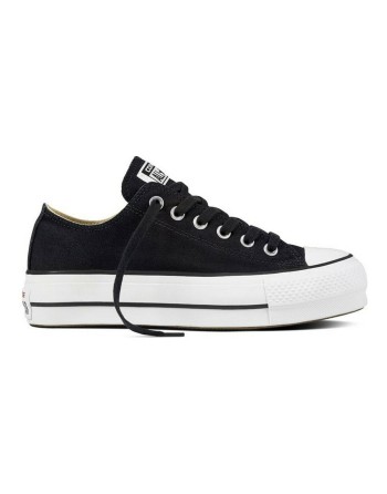 Kondisko til Kvinder Converse All Star Lift Low Sort