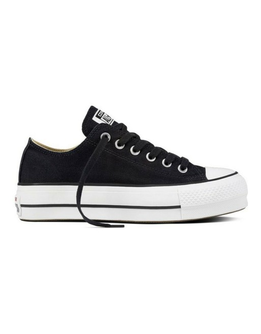 Kondisko til Kvinder Converse All Star Lift Low Sort