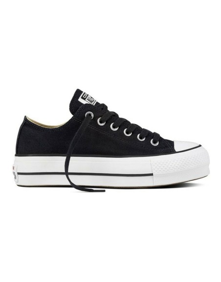 Kondisko til Kvinder Converse All Star Lift Low Sort