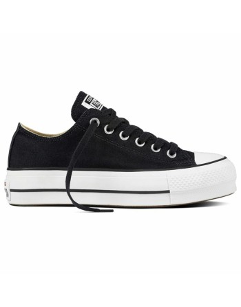 Kondisko til Kvinder Converse All Star Lift Low Sort