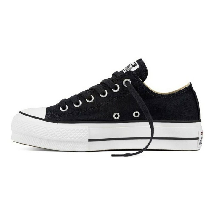 Scarpe da Tennis Casual Donna Converse All Star Lift Low Nero